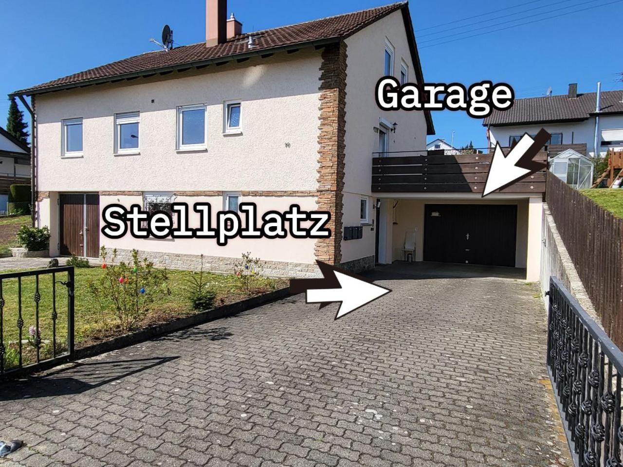 Ferienwohnung Naehe Legoland Mit Grossem Garten Und Terrasse Sontheim an der Brenz Exterior photo